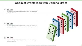 Chain of events powerpoint ppt template bundles