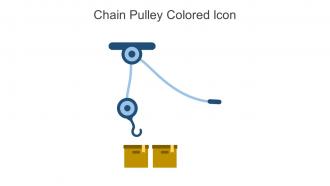 Chain Pulley Colored Icon In Powerpoint Pptx Png And Editable Eps Format
