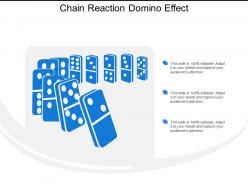 Chain Reaction Domino Effect