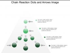 Chain Reaction Dots And Arrows Image