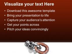 Chain with stronger bonds powerpoint templates ppt backgrounds for slides 1113