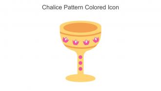 Chalice Pattern Colored Icon In Powerpoint Pptx Png And Editable Eps Format