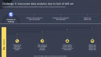 Challenge 3 Inaccurate Data Analytics Due To Lack Guide For Training Employees On AI DET SS