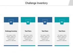 Challenge inventory ppt powerpoint presentation slides graphics download cpb