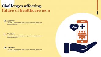 Challenges Affecting Future Of Healthcare Icon