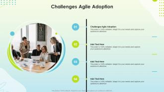 Challenges Agile Adoption In Powerpoint And Google Slides Cpb