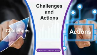 Challenges And Actions Powerpoint Ppt Template Bundles