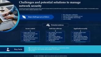 Challenges And Potential Solutions To Manage Network Security