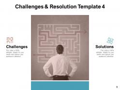 Challenges and resolution powerpoint presentation slides