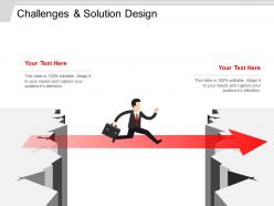 Challenges and solution design sample of ppt