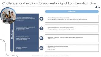 Challenges And Solutions For Successful Digital Technology Transformation Models