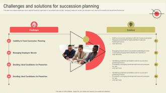Challenges And Solutions For Succession Planning Succession Planning Guide