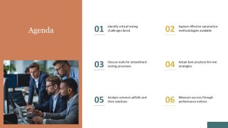 Challenges And Solutions In Automation Testing PPT Information AT Customizable Editable