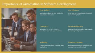 Challenges And Solutions In Automation Testing PPT Information AT Researched Editable