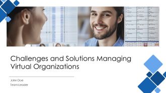 Challenges And Solutions Managing Virtual Organizations PPT Guidelines AT Challenges And Solutions Managing Virtual Organizations PPT Guidelines AT