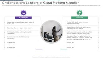 Challenges And Solutions Of Cloud Platform Migration