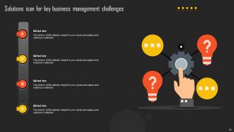 Challenges And Solutions Powerpoint Ppt Template Bundles Idea Downloadable