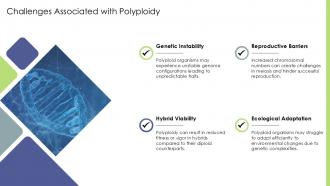 Challenges Associated With Polyploidy PPT Presentation ST AI SS