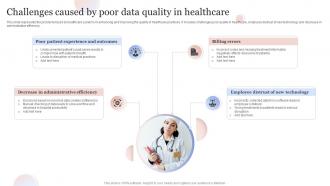 Challenges Caused By Poor Data Quality In Healthcare