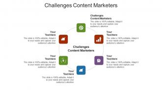 Challenges content marketers ppt powerpoint presentation layouts graphics tutorials cpb