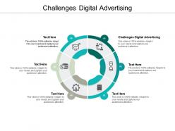 Challenges digital advertising ppt powerpoint presentation model introduction cpb