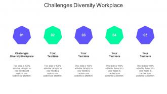 Challenges Diversity Workplace Ppt Powerpoint Presentation Styles Samples Cpb