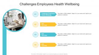 Challenges Employees Health Wellbeing In Powerpoint And Google Slides Cpb
