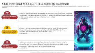 Challenges Faced By ChatGPT In Vulnerability How ChatGPT Is Revolutionizing Cybersecurity ChatGPT SS
