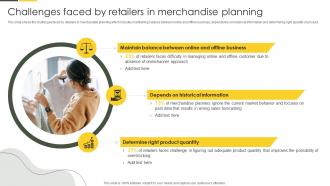 Challenges Faced By Retailers In Merchandise Planning Approaches To Merchandise Planning