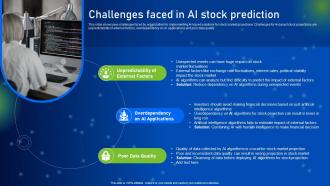 Challenges Faced In AI Stock Prediction How AI Is Revolutionizing Finance Industry AI SS