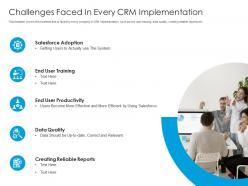 Challenges faced in every crm implementation salesforce investor funding elevator