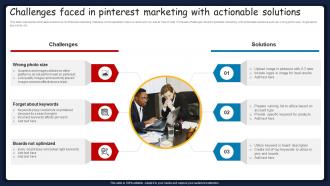 Challenges Faced In Pinterest Marketing With Actionable Solutions
