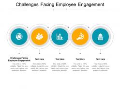 Challenges facing employee engagement ppt powerpoint presentation slides slideshow cpb