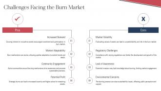 Challenges Facing The Burn Market PPT Example ST AI SS