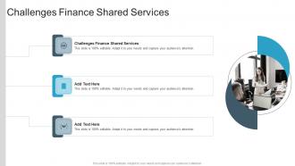 Challenges Finance Shared Services In Powerpoint And Google Slides Cpb