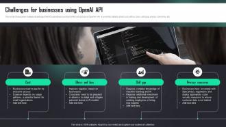 Challenges For Businesses Using Openai Api How To Use Openai Api In Business ChatGPT SS