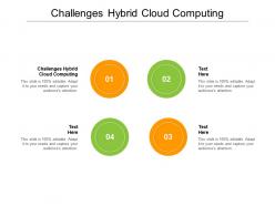 Challenges hybrid cloud computing ppt powerpoint presentation ideas background designs cpb