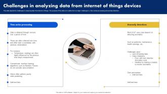 Challenges In Analyzing Data From Internet Of Things Analyzing Data Generated By IoT Devices