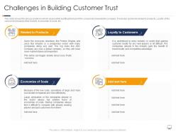 Challenges in building customer trust gaining confidence consumers towards startup business