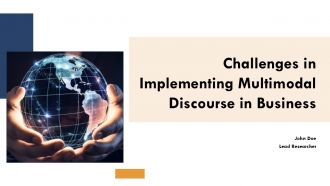 Challenges In Implementing Multimodal Discourse In Business PPT Structure ACP