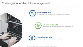 Challenges In Master Data Management Data Management And Integration