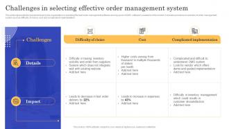 Challenges In Selecting Effective Order CMS Implementation To Modify Online Stores