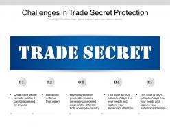 Challenges in trade secret protection