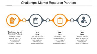 Challenges market resource partners ppt powerpoint presentation introduction cpb