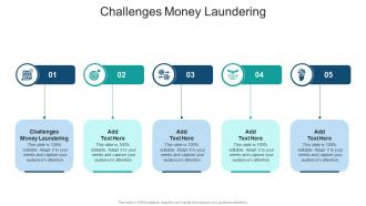 Challenges Money Laundering In Powerpoint And Google Slides Cpb