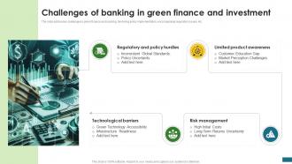 Challenges Of Banking In Green Finance Fostering Sustainable CPP DK SS