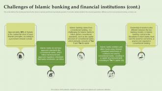 Challenges Of Islamic Banking And Financial Institutions Everything About Islamic Banking Fin SS V Content Ready Colorful