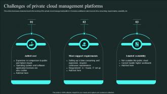 Challenges Of Private Cloud Management Platforms