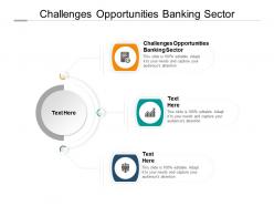 Challenges opportunities banking sector ppt powerpoint presentation styles background images cpb