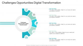 Challenges Opportunities Digital Transformation In Powerpoint And Google Slides Cpb